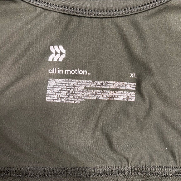 Dark Green Tennis Dress with Pockets - Picture 6 of 6